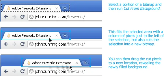 Cut From Background example